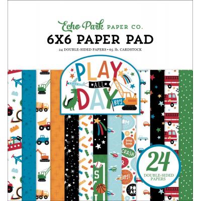 Echo Park Play All Day Boy Designpapier - Paper Pad
